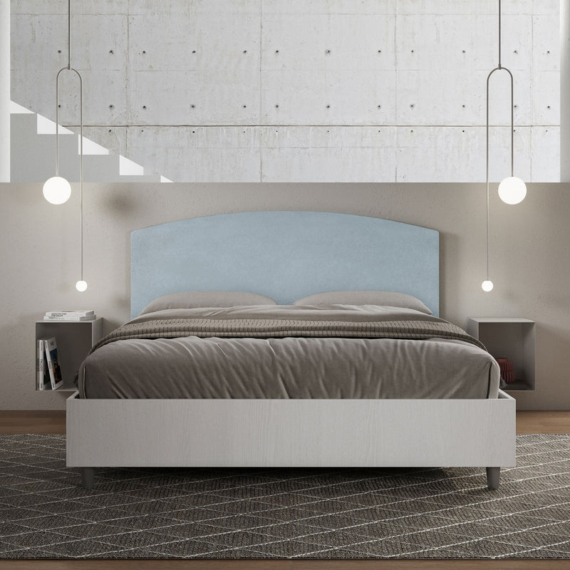 Letto Matrimoniale Antilia Azzurro Varie Misure
