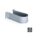 Salva Sifone per Cassetti Del Bagno Curvo Plastica Grigio 10 Pezzi Emuca