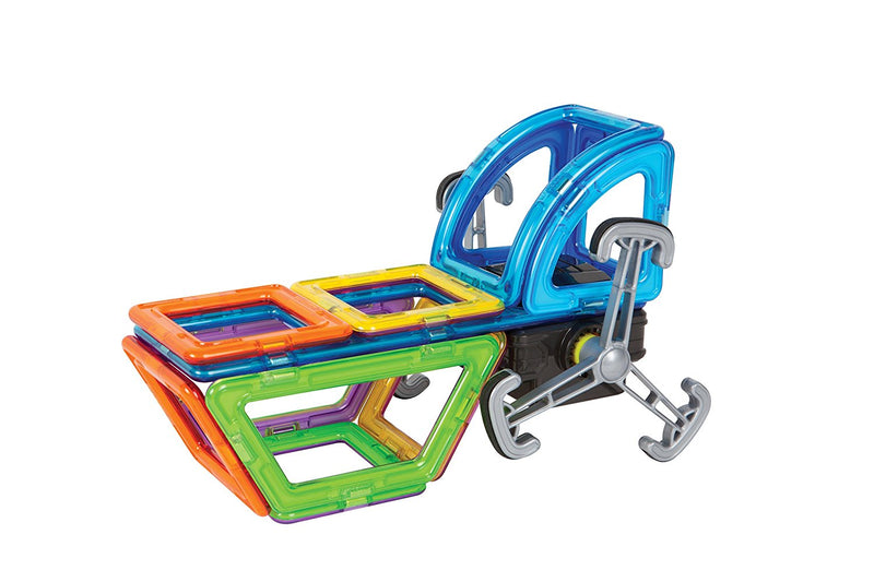 Costruzioni Magnetiche 3D Gioco Calamitato 20 Pezzi Magformers Veicoli Divertenti