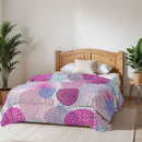 Trapunta Invernale Stampata in Microfibra 200gr Soffioni Varie Misure