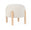 Tabouret Dalia Ø 45x38 cm en Bouclé Naturel