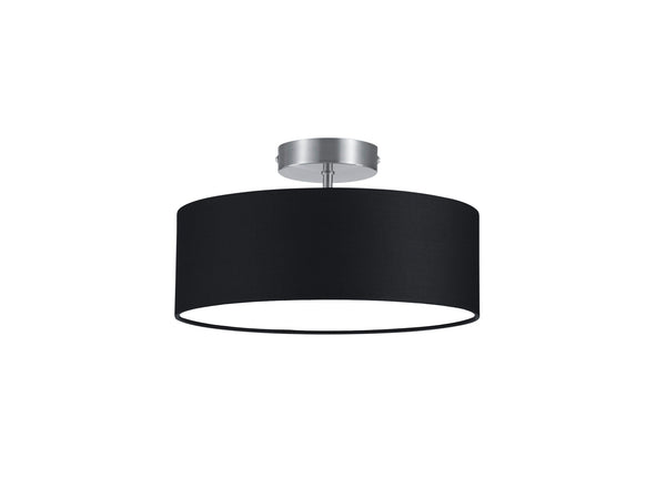 sconto Plafonnier d'intérieur E14 en Métal Nickel Mat