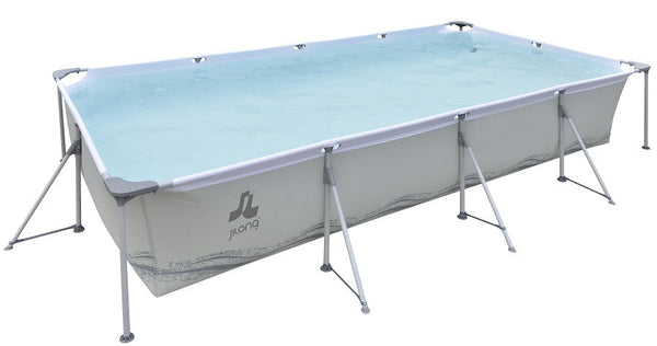 Piscine Hors Sol Rectangulaire 394x207x80cm Jilong Gris acquista