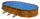 Piscine Hors Sol Ovale 730x375xh120 cm en Acier et PVC Gre Pacific