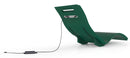 Lettino Chaise Longue Riscaldata da Esterno Giardino Seduta a Terra Arkema Serendipity Hybrida Verde Scuro