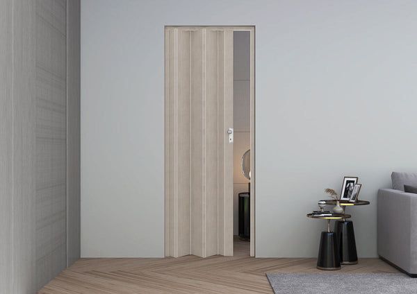 online Porte pliante d'intérieur 83x214 cm en PVC Saba Caroline Cedro