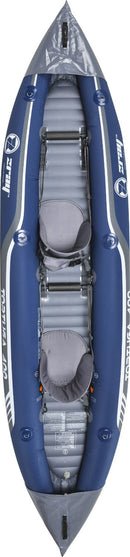 Kayak Gonfiabile Biposto 400x90cm ZRAY Tortuga con Pagaia a Doppia Pala e Zaino