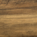 Tavolino da Caffè Rettangolare 80x45x40,5 cm con Cassetto e Ripiano Marrone e Bianco