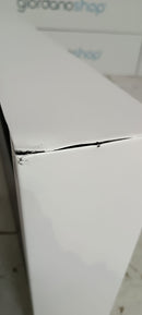 Camino a Bioetanolo da Parete 90x12xH40 cm Siena Bianco Seconda Scelta