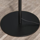 Lampada da Terra con Paralume in Metallo E27 Ø27,5x159 cm  Nera