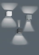 Applique da Esterno a LED in Pressofusione di alluminio Bianco Opaco