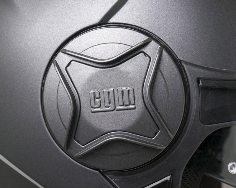 Casco Jet per Scooter Visiera Lunga CGM Illinois 129A Antracite Opaco Varie Misure