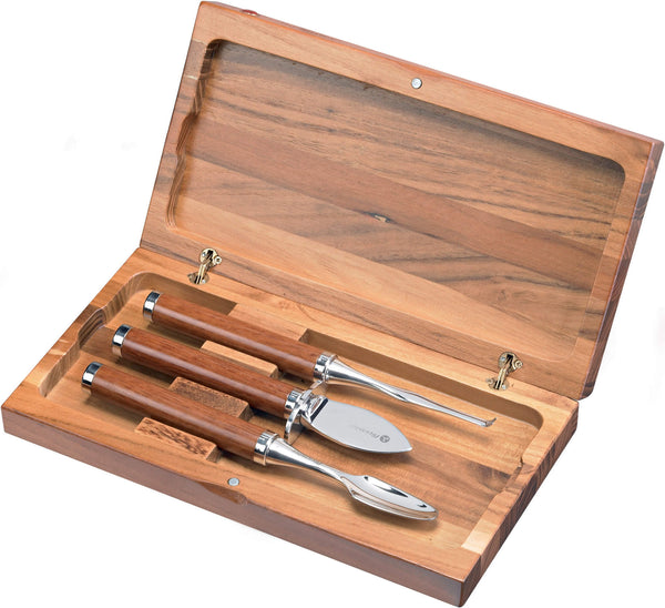 Ménagère 3 pièces pour crustacés avec étui en bois Alexander acquista