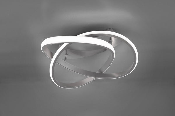 Plafoniera da Interno a LED SMD in Metallo Nickel Opaco prezzo