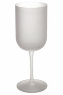 Set 6 Calici Frosted in Vetro 450 ml Villa d'Este Home Tivoli Masai Black