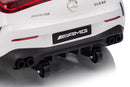 Macchina Elettrica per Bambini 12V Licenza Ufficiale Mercedes CLE53 Sedile in Pelle Bianco