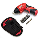 Trapano Avvitatore a Batteria 4,8V con Astuccio e Accessori