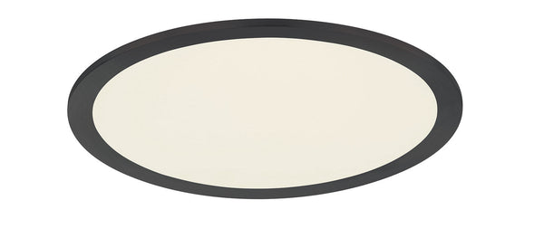 Plafoniera da Interno a LED in Metallo Nero Opaco acquista