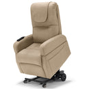 Poltrona Alzapersona 4 motori 70x87x105 cm a Batteria Ricaricabile In Tessuto Diva Dubai Tortora