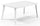 Table de jardin 157x98x74 cm en Keter Lima 160 Résine Blanche
