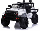 Macchina Elettrica per Bambini 12V Fuoristrada Kidfun Kansas Bianca