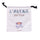 Sac Avoine 25x25 cm en Coton VdE Tivoli 1996 Le Travisate Blanc