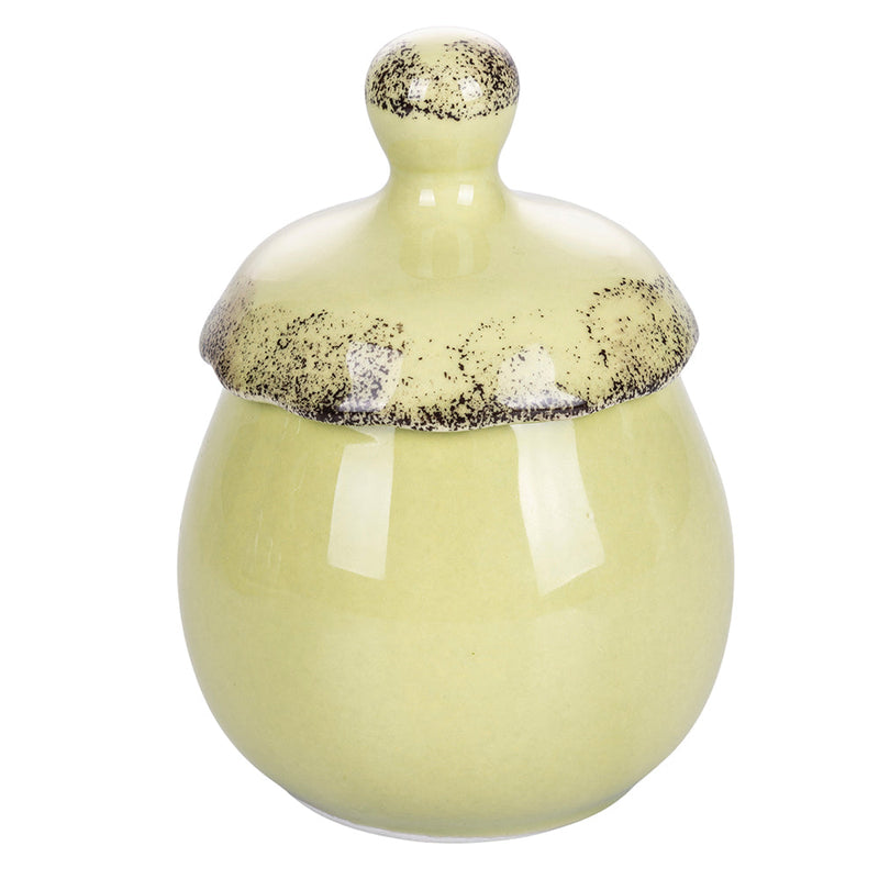 Set 6 Barattolini con Stand Ø7,5x11 cm 90 ml in Ceramica VdE Tivoli 1996 Shades 