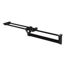 Appendiabiti Estraibile 35 cm in Alluminio e Plastica Emuca Nero