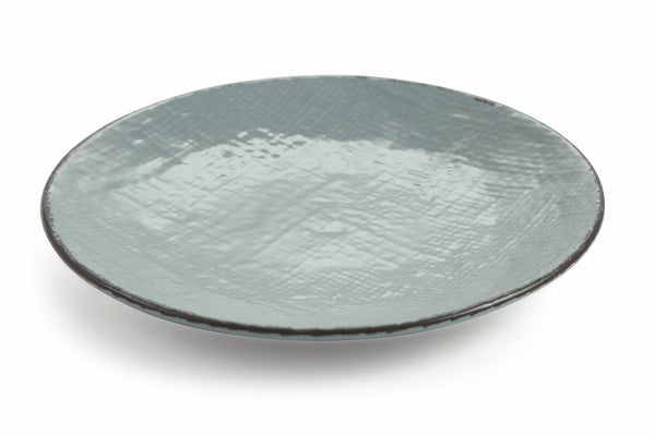 Set de 6 assiettes plates Ø26x3 cm en Gres VdE Tivoli 1996 Chanvre Gris Foncé online