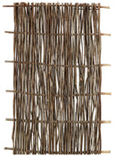 Pannello Frangivista da Giardino 90x180 cm in Nocciolo Naturale