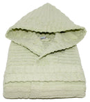 Accappatoio in Spugna 100% Cotone Sally Horizon Verde Chiaro