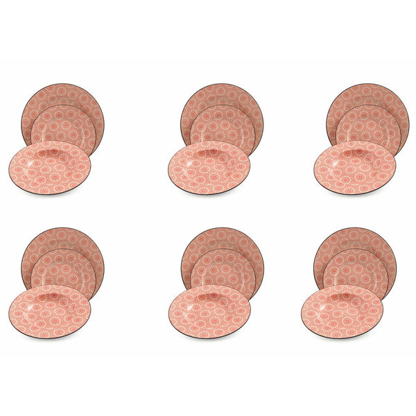 Service de table 18 pièces en grès VdE Tivoli 1996 Piper Flowers prezzo