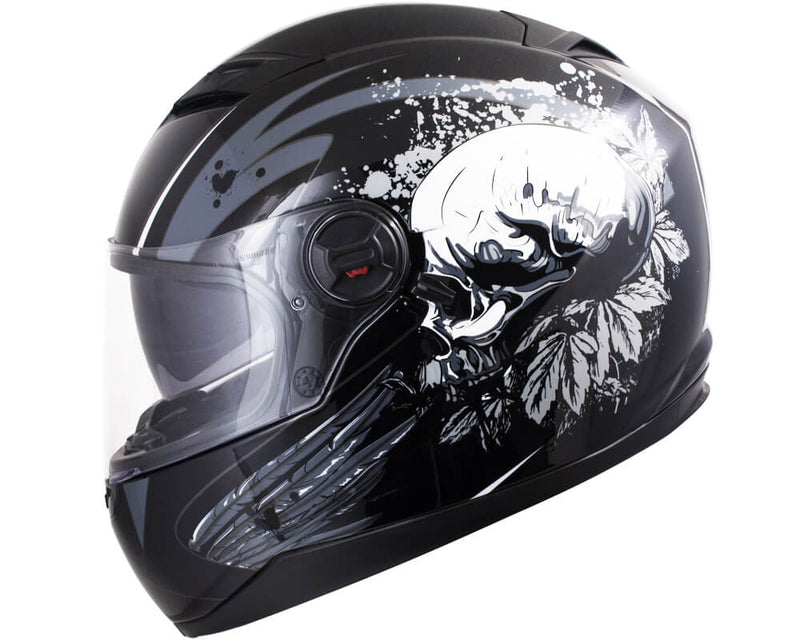 Casco Integrale per Scooter Visiera Lunga CGM San Diego 308S Nero Varie Misure