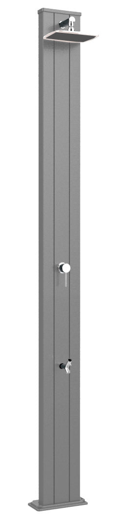 acquista Doccia da Esterno Giardino Miscelatore e Lavapiedi Arkema Spring S Inox Paint