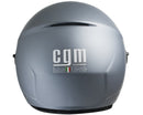 Casco Jet per Scooter Visiera Lunga CGM Florence 107A Grigio Opaco