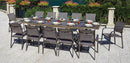 Sedia da Giardino in Alluminio e Textilene Vorghini Crans-Montana Moro