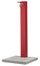 Fontaine de jardin avec robinet et socle en ciment Belfer 42/QBM Rouge