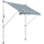 Store mural 200x150 cm avec barres de support Blanc, Vert