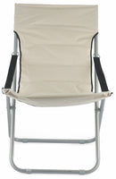 Sedia Sdraio Canapone Pieghevole in Oxford 600D Soriani Panama Avorio