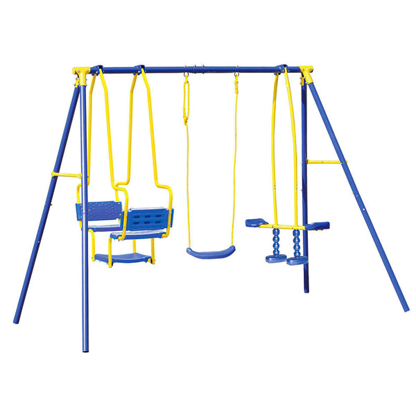 acquista Balançoire de jardin 5 places avec Cavallina et gondole 270x155x195 cm