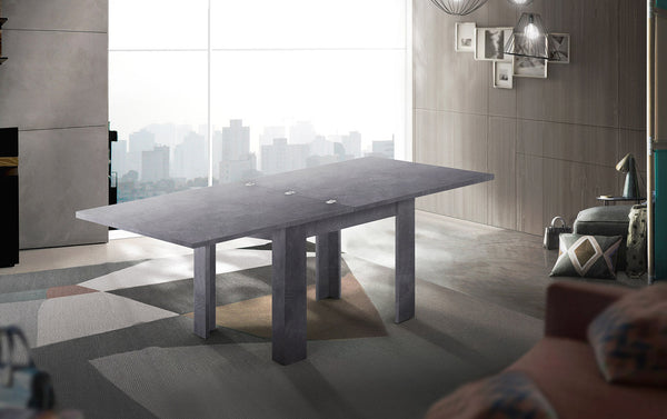 Tavolo Allungabile 90x90/180x75 cm Jesi Ardesia online