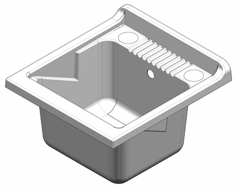 Mobile Lavatoio in Nobilato 45x50x85 cm 1 Anta Forlani Eco Olmo