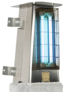 Zanzariera Elettrica ad Aspirazione in Acciaio 60W Trappen Tornado