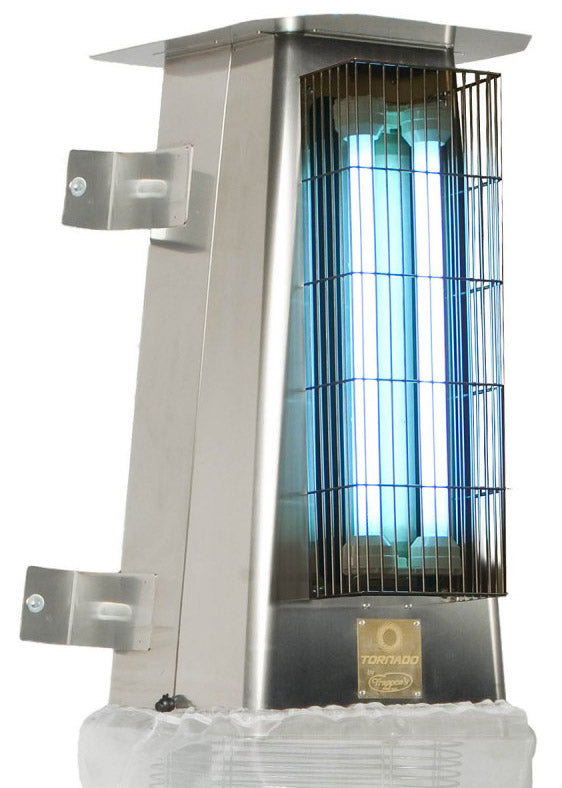 Moustiquaire à Aspiration Électrique en Acier 60W Trappen Tornado acquista