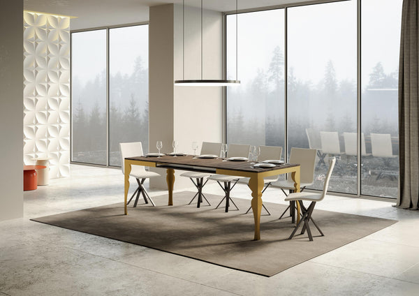 Tavolo Allungabile 120-224x90x80 cm Paxon Evolution Noce prezzo