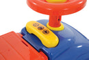 Macchina Cavalcabile per Bambini Volante Direzionabile Vano Contenitore e Telefono Marvel Spidey Blu