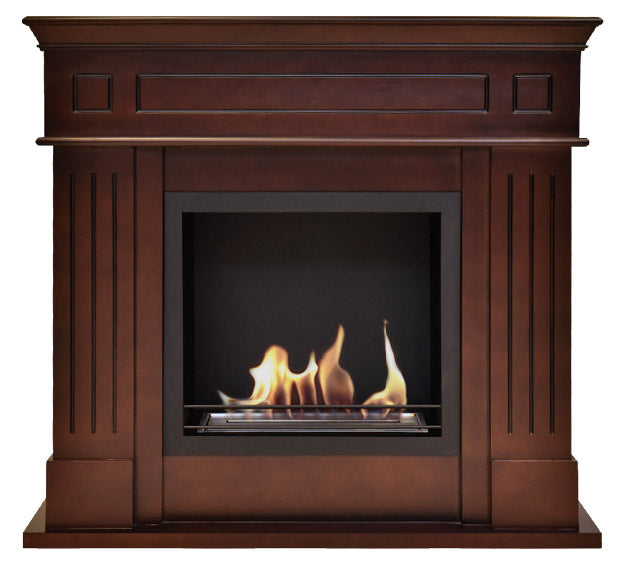 Camino a Bioetanolo da Pavimento 110x102x37 cm Dalya Noce