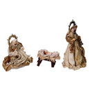 Natività tessuto oro cm xh25,4