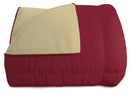 Trapunta Invernale Doubleface 300gr Bordeaux\/Panna