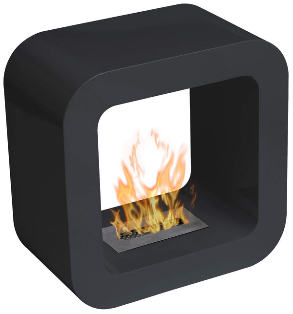 prezzo Cheminée Bioéthanol au Sol 42x42 cm Karlsen Marostica Noir